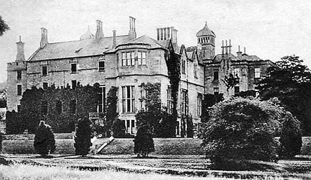 Niddrie Marischal was a large and impressive castle and mansion, long held by the Wauchopes, but demolished and replaced by a housing scheme, to the east and south of Edinburgh in central Scotland.