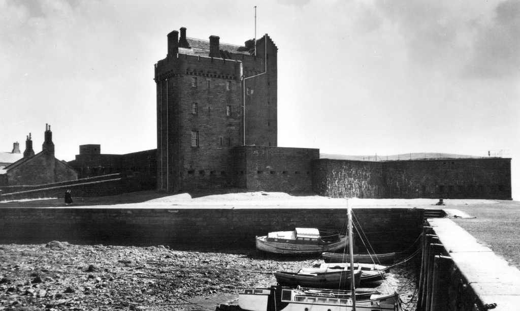 Broughty Castle is a tall and impressive old tower, one held by the Grays and now housing a museum, located by the harbour at Broughty Ferry on the Tay, in Angus in eastern Scotland.