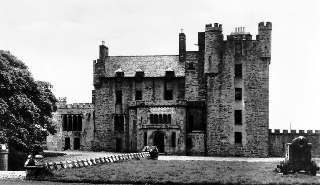 Castle of Mey, a fine old tower house with later additions, set in lovely gardens near Castletown in Caithness in the far north of Scotland, and long held by the Sinclair family before becoming home to Her Majesty Queen Elizabeth, the Queen Mother, who di