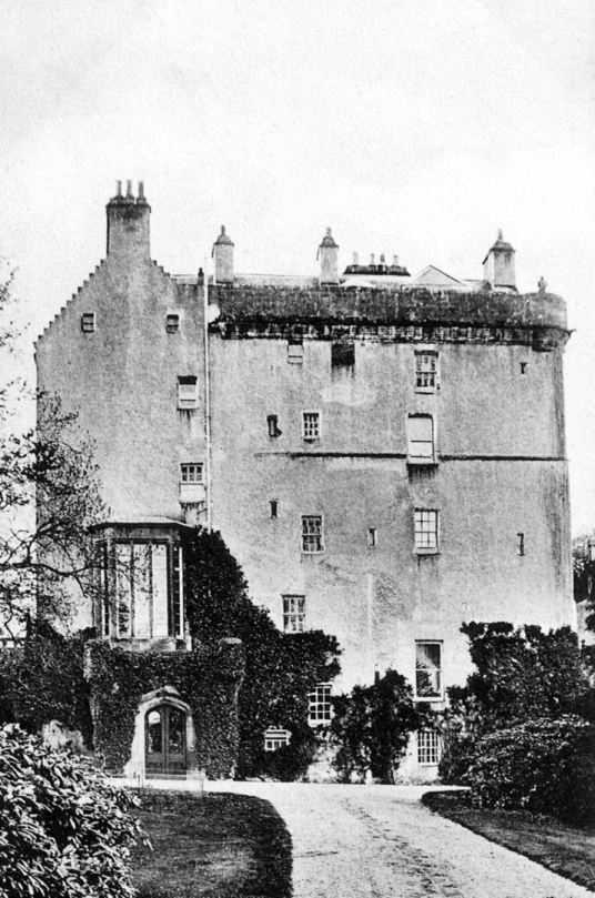 Delgatie Castle, a fabulous and atmospheric old tower and castle, long held by the Hay Earls of Errol and near the Aberdeenshire town of Turriff in the northeast of Scotland.