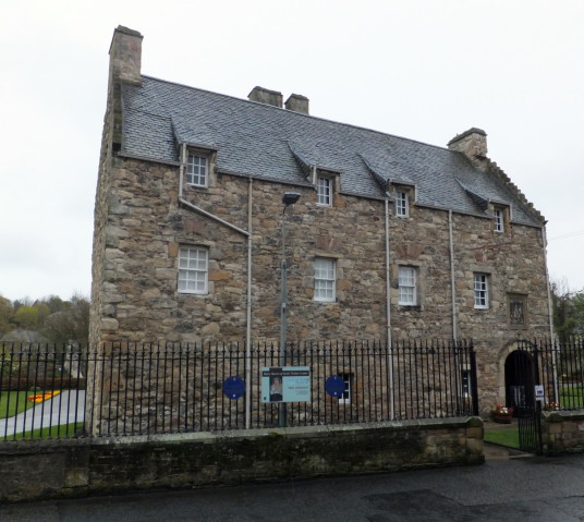 Mary Queen of Scots House or Visitor Centre or Queen Mary's House, a picturesque old tower house in the historic town of Jedburgh in the Borders, held by the Scotts and associated with, and now housing a museum about, Mary Queen of Scots.