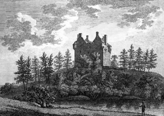 Spedlins Tower is a substantial restored old tower house, long held by the Jardine family, with a famous ghost story of Dunty Porteous, and some miles from Lochmaben in Dunfries and Galloway in southern Scotland.