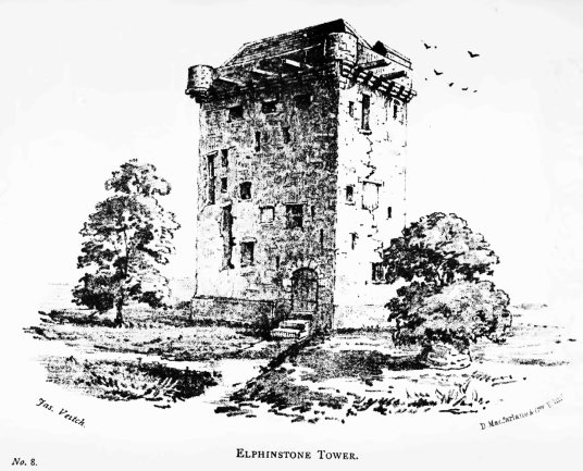 Elphinstone Tower has been reduced to the base, but was an impressive tower, long held by the Elphinstone family, in the village of Elphinstone, near Tranent, in East Lothian in southeast Scotland.