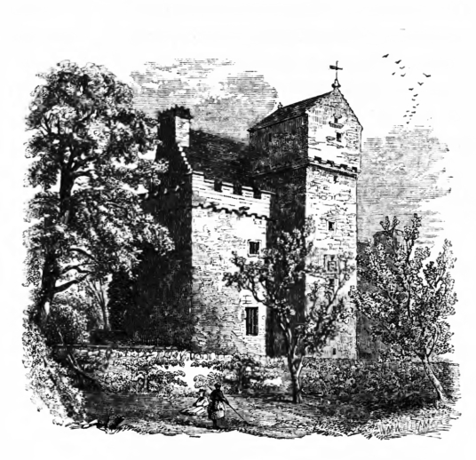 Darnick Tower, an atmospheric and attractive old tower house, long a property of the Heiton family, near Melrose in the Borders.