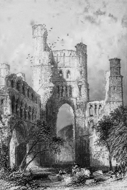 Kelso Abbey, once one of the most magnificent monastic buildings in Scotland, is now a shattered ruin in the Border burgh of Kelso.