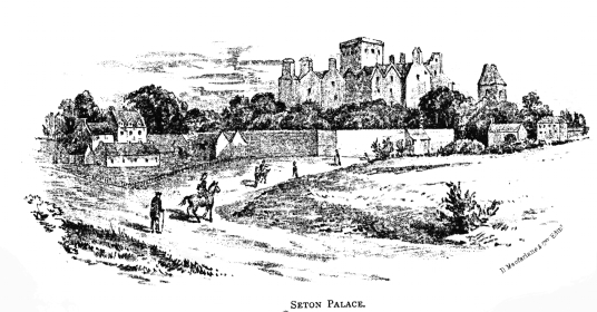 Seton Castle, a large and impressive Adam mansion near the atmospheric Seton Collegiate Church built by the Seton family, near Tranent and Cockenzie and Port Seton in East Lothian.