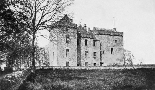 Huntingtower Castle is a handsome and atmospheric old castle and mansion near Perth in central Scotland, once home to the Ruthven Earls of Gowrie, but the earl and his brother were slain by James VI and the castle and earldom seized, eventually going to t
