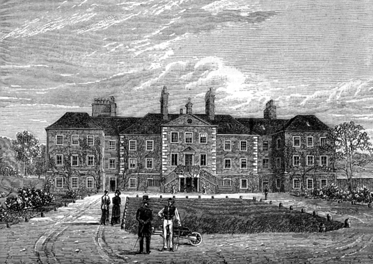 Newhailes House, an atmospheric if somewhat gloomy old mansion with a fantastic period interior, long associated with the Dalrymple family and located in landscaped parkland by the sea near Musselburgh in East Lothian in central Scotland.