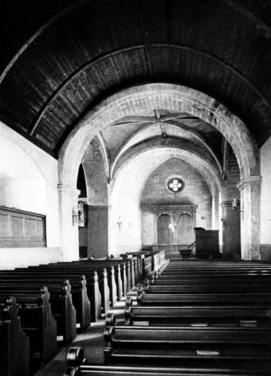 Interior of church, Whitekirk has a fine and an  impressive old church, once a place of pilgrimage, along with the tower remodelled out of pilgrims' hostel, in the village of Whitekirk, a scenic and atmospheric part of East Lothian near North Berwick.