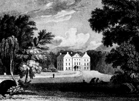 Arbuthnott House is a fine old mansion in a pretty spot. long a property of the Arbuthnott family, near Laurencekirk in Kincardineshire in northeast Scotland.