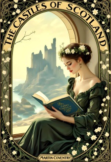 The Castles of Scotland new Sixth edition Martin Coventry spring logo