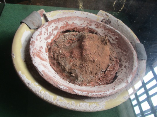 Weeping stone, Fyvie Castle, a large and sumptuous old castle, held successively by the Lindsays, Prestons, Meldrums, Setons, Gordons and then Leiths, with an impressive interior, set in beautiful gardens and landscaped policies, near Rothienorman in Aber