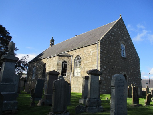 Tarves kirk,    James VI had visited Tolquhon in 1589, during his campaign against the Gordon Earl of Huntly. The 10th laird, Sir Alexander, saved Charles II’s life at the Battle of Worcester in 1651.