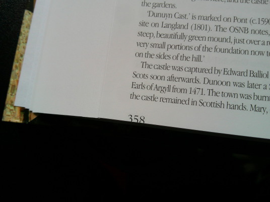 Bell and Bain, printer of journal and books, Glasgow, badly trimmed page 1