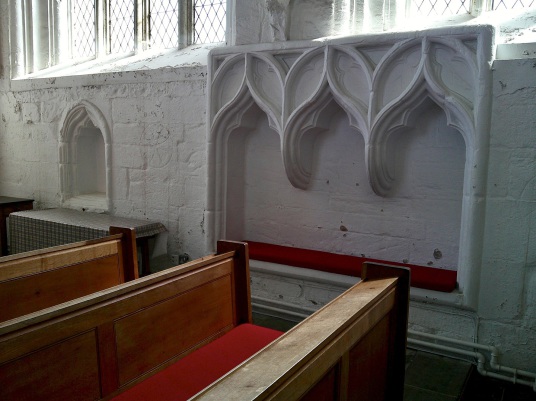 St Monans Old Kirk, interior, St Monans Old Kirk, Newark Castle, near the pretty fishing village of St Monans in the East Neuk of Fife, is a picturesque crumbling ruin on cliffs above the Firth of Forth, once owned by the Covenanter general Sir David Lesl