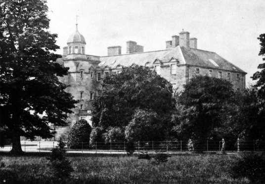 Elie House, Ardross Castle is a much reduced ruin in a pretty spot above a beach, long associated with the Dishington family, then the Scotts and Anstruthers, while Elie House replaced the castle, to the east of Elie in the East Neuk of Fife in central Sc