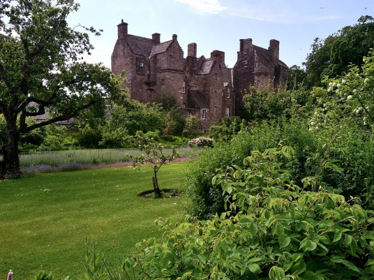 Gardens, Kellie Castle is a large and an attractive old tower house, once held by the Oliphants and then the Erskine Earls of Kellie, set in a beautiful spot with a stunning gardens, near Elie in Fife in central Scotland.